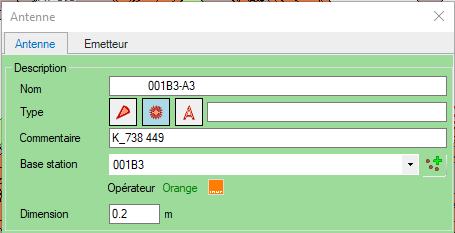 Description d'une antenne