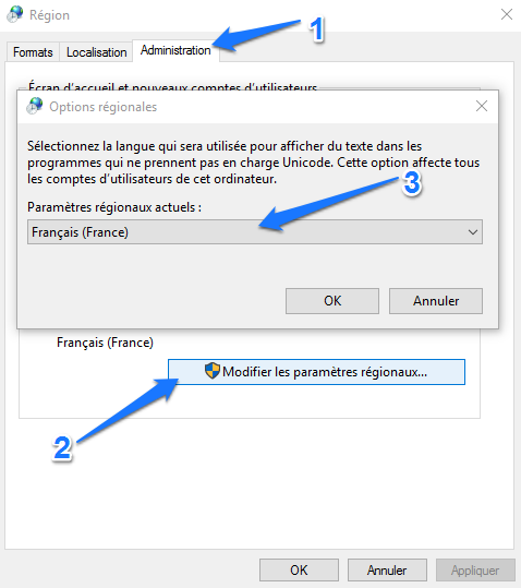Install_Langue