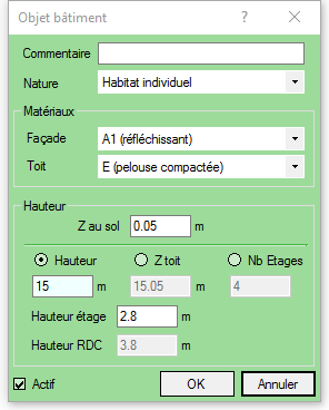 Activation/Désactivation menu édition