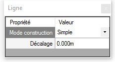 Options de dessin