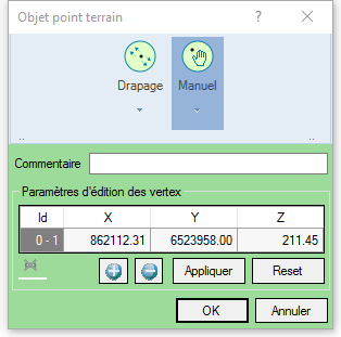 Point terrain