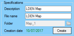 Map parameters