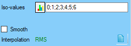 Polygons parameters (vertical)