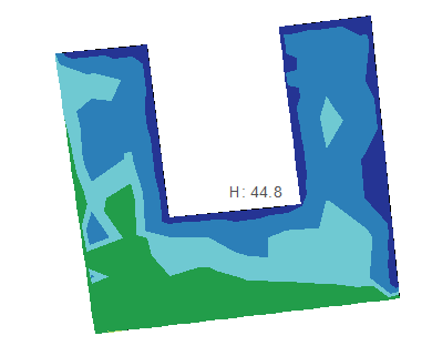 Polygons (horizontal indoor / terrace)