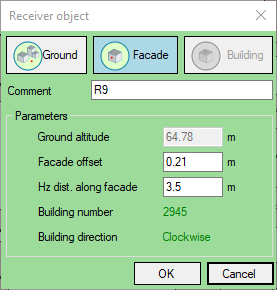 On facade recevier interface