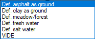 Land use materials