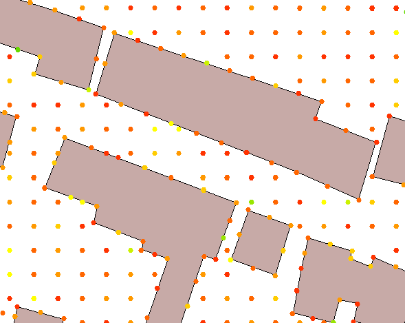 Visualisation récepteurs - Calcul horizontal