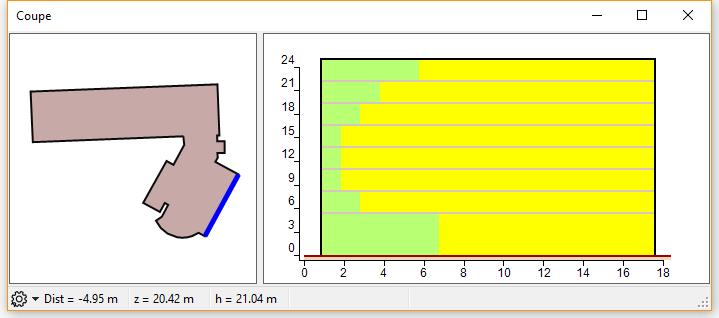 Carte façade en polygones