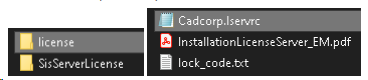 Install_Cadcorp_LicenceLockCode5