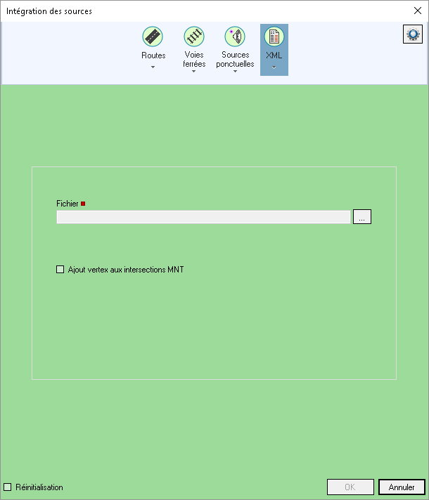 Intégration des sources XML