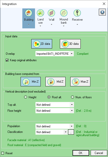 Integration of buildings