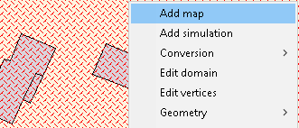 Add map from contextual menu