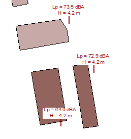 Receivers view – Facade simulation