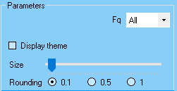 Parameters – Receivers simulation