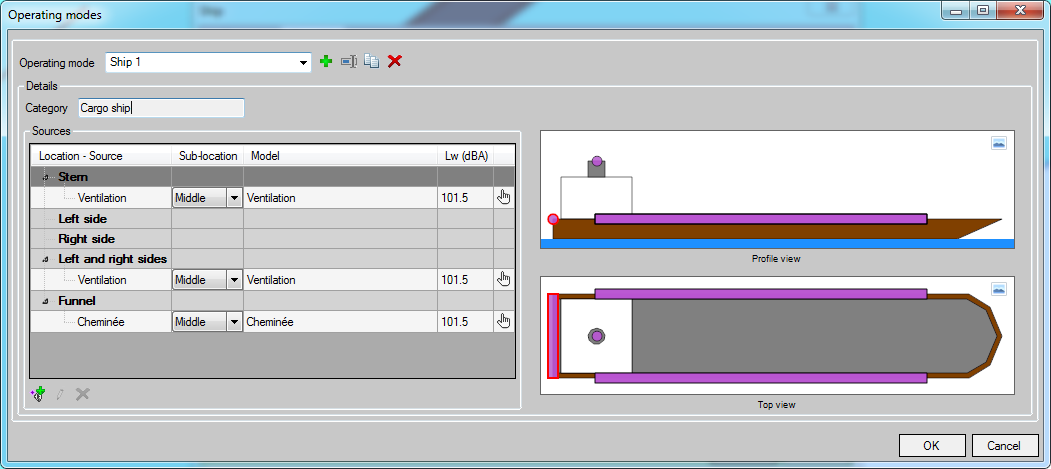 Operating modes