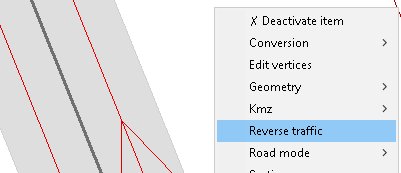 Inverser le sens des trafics