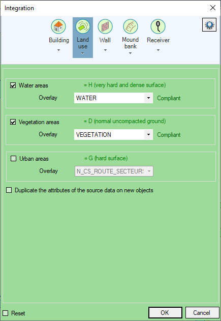 Land use integration