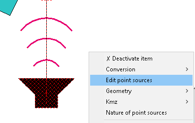 Edit a point source