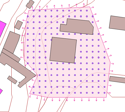 Distribution of point sources created from a volumic source during a simulation