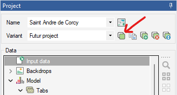 Renommer / Editer une variante