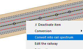 Conversion en spectre