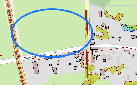 Zone de modification du projet