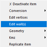 Modifier le(s) mur(s)