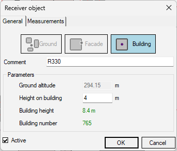 Interface récepteur sur bâtiment