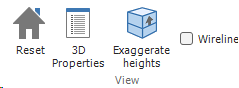 Options de la vue 3D