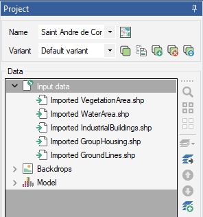 Imported files