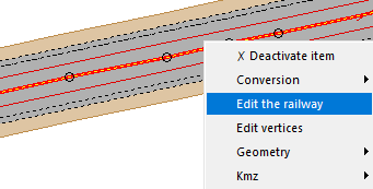 Edit a railway