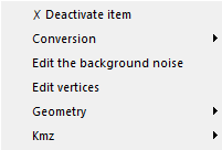 Edit a background noise