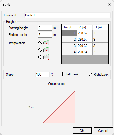 Bank interface