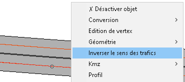 Inverser le sens des trafics