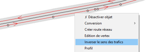 Inverser le sens des trafics